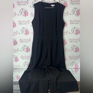 Calvin Klein jumpsuit one piece pant suit black Classic Black Attire
